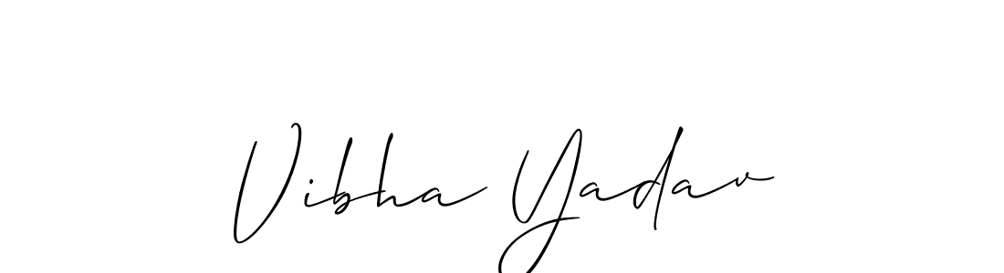 Once you've used our free online signature maker to create your best signature Allison_Script style, it's time to enjoy all of the benefits that Vibha Yadav name signing documents. Vibha Yadav signature style 2 images and pictures png