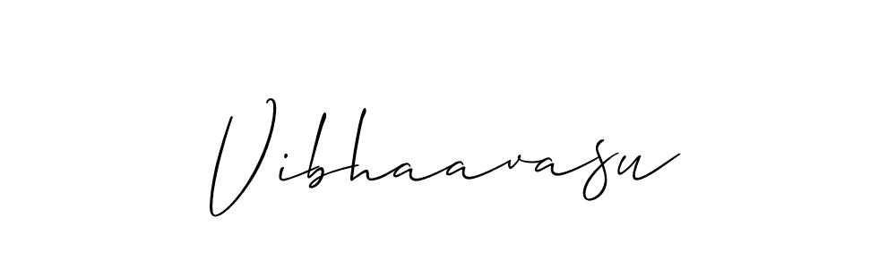 Also we have Vibhaavasu name is the best signature style. Create professional handwritten signature collection using Allison_Script autograph style. Vibhaavasu signature style 2 images and pictures png