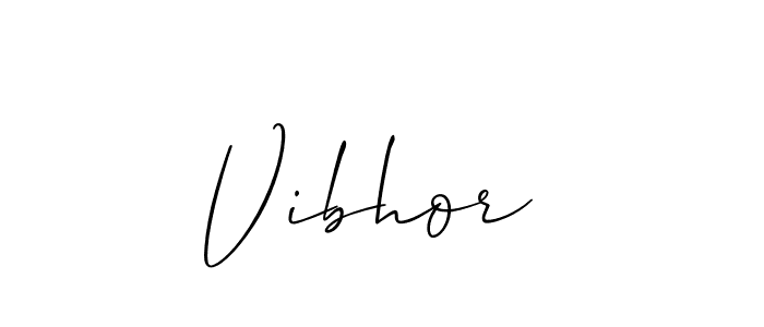 Here are the top 10 professional signature styles for the name Vibhor . These are the best autograph styles you can use for your name. Vibhor  signature style 2 images and pictures png