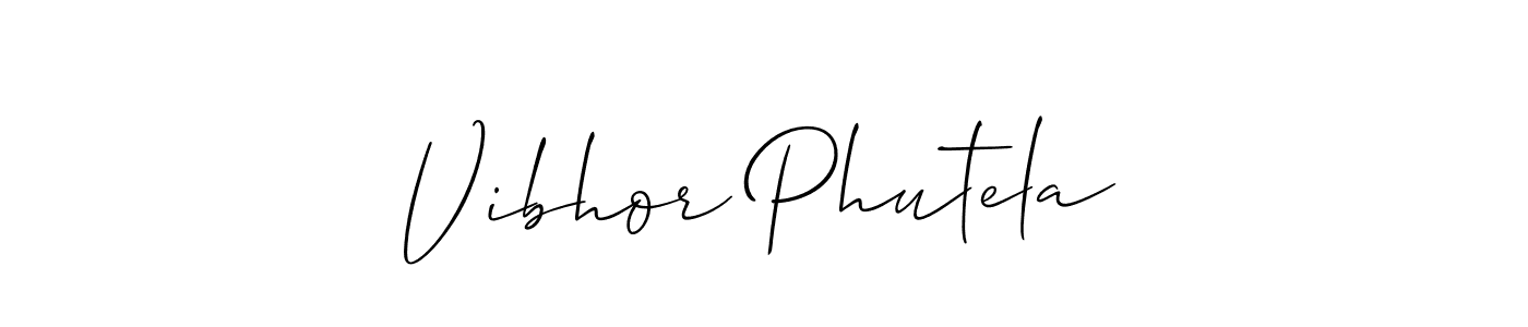 See photos of Vibhor Phutela official signature by Spectra . Check more albums & portfolios. Read reviews & check more about Allison_Script font. Vibhor Phutela signature style 2 images and pictures png