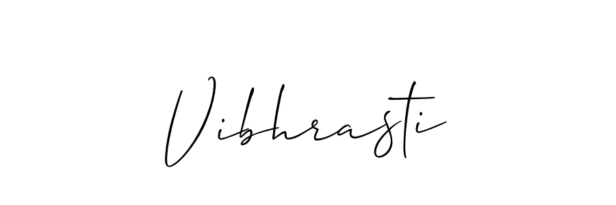 Here are the top 10 professional signature styles for the name Vibhrasti. These are the best autograph styles you can use for your name. Vibhrasti signature style 2 images and pictures png