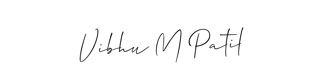 See photos of Vibhu M Patil official signature by Spectra . Check more albums & portfolios. Read reviews & check more about Allison_Script font. Vibhu M Patil signature style 2 images and pictures png