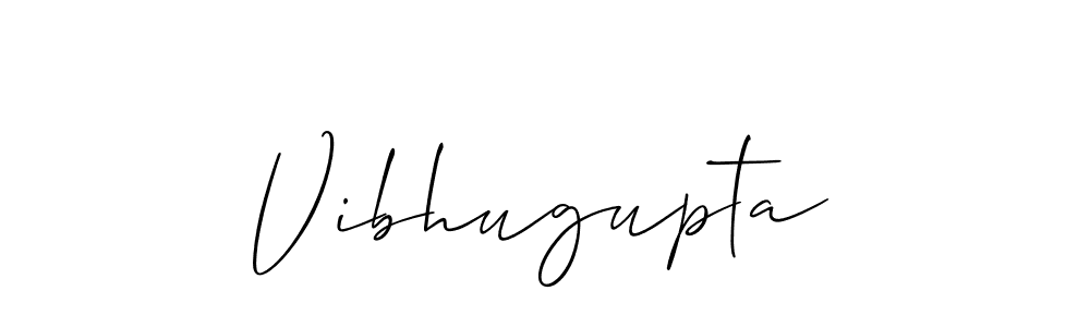 How to Draw Vibhugupta signature style? Allison_Script is a latest design signature styles for name Vibhugupta. Vibhugupta signature style 2 images and pictures png