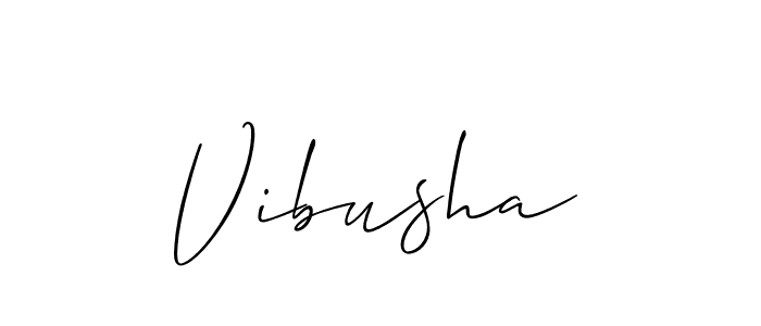 Here are the top 10 professional signature styles for the name Vibusha. These are the best autograph styles you can use for your name. Vibusha signature style 2 images and pictures png