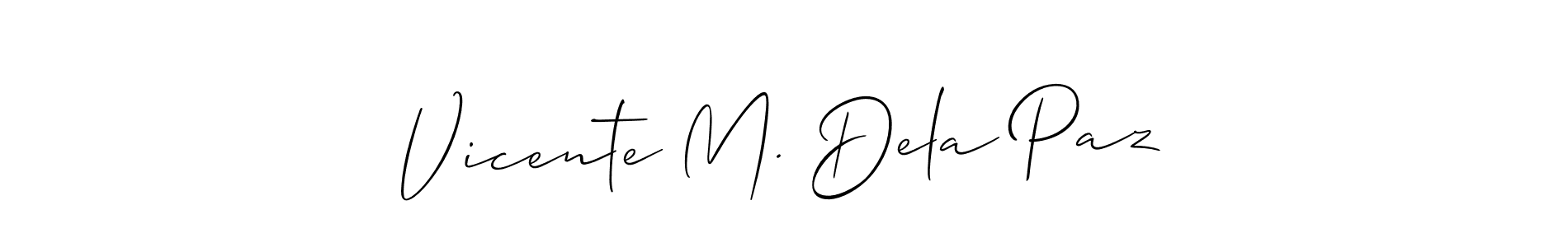 See photos of Vicente M. Dela Paz official signature by Spectra . Check more albums & portfolios. Read reviews & check more about Allison_Script font. Vicente M. Dela Paz signature style 2 images and pictures png