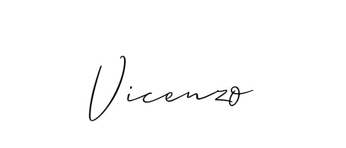 Make a short Vicenzo signature style. Manage your documents anywhere anytime using Allison_Script. Create and add eSignatures, submit forms, share and send files easily. Vicenzo signature style 2 images and pictures png