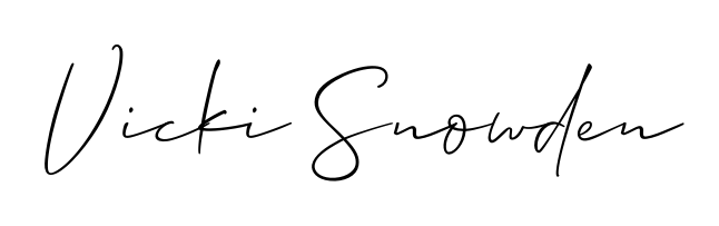 Practice writing Vicki Snowden with the flow of Allison_Script lettering. A fantastic source of inspiration for developing your personal signature style. Vicki Snowden signature style 2 images and pictures png