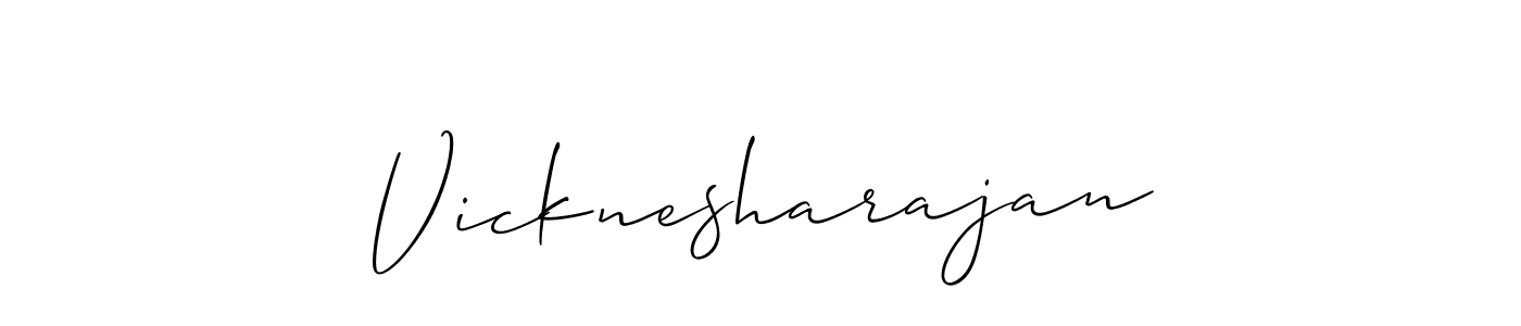 Make a beautiful signature design for name Vicknesharajan. Use this online signature maker to create a handwritten signature for free. Vicknesharajan signature style 2 images and pictures png