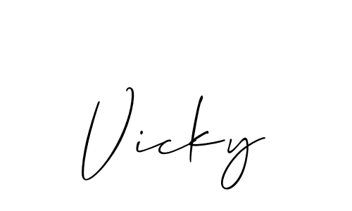 Here are the top 10 professional signature styles for the name Vicky. These are the best autograph styles you can use for your name. Vicky signature style 2 images and pictures png