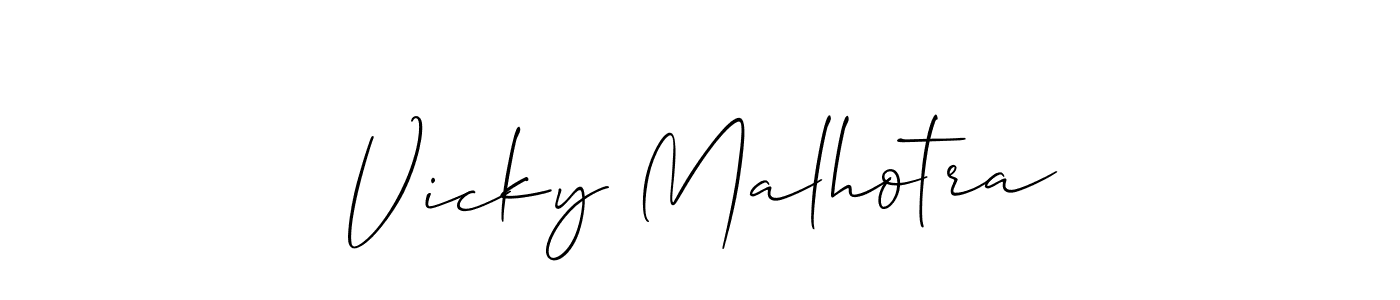 Once you've used our free online signature maker to create your best signature Allison_Script style, it's time to enjoy all of the benefits that Vicky Malhotra name signing documents. Vicky Malhotra signature style 2 images and pictures png
