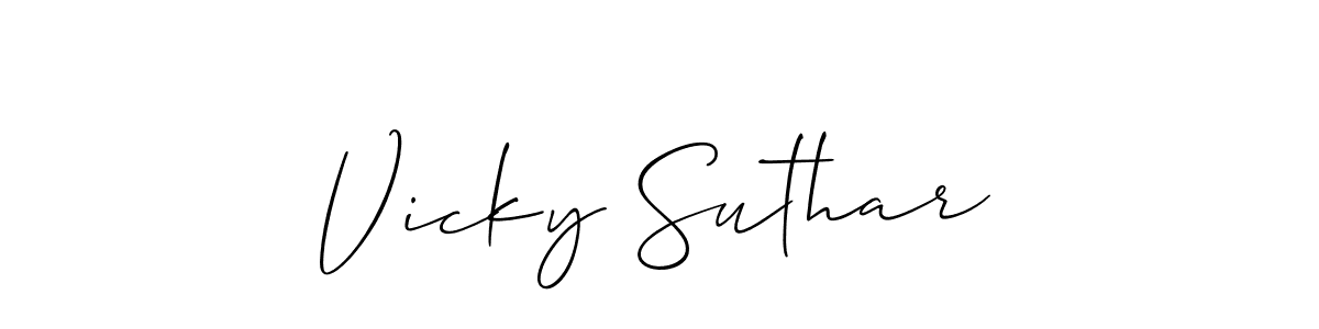 See photos of Vicky Suthar official signature by Spectra . Check more albums & portfolios. Read reviews & check more about Allison_Script font. Vicky Suthar signature style 2 images and pictures png