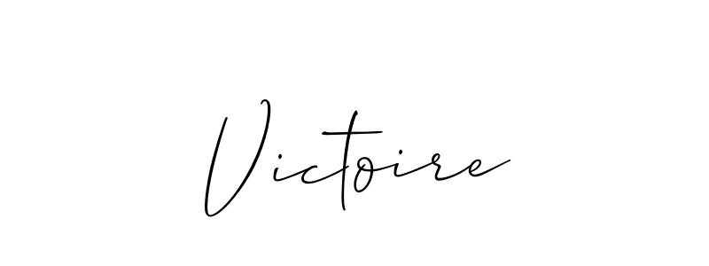 You should practise on your own different ways (Allison_Script) to write your name (Victoire) in signature. don't let someone else do it for you. Victoire signature style 2 images and pictures png