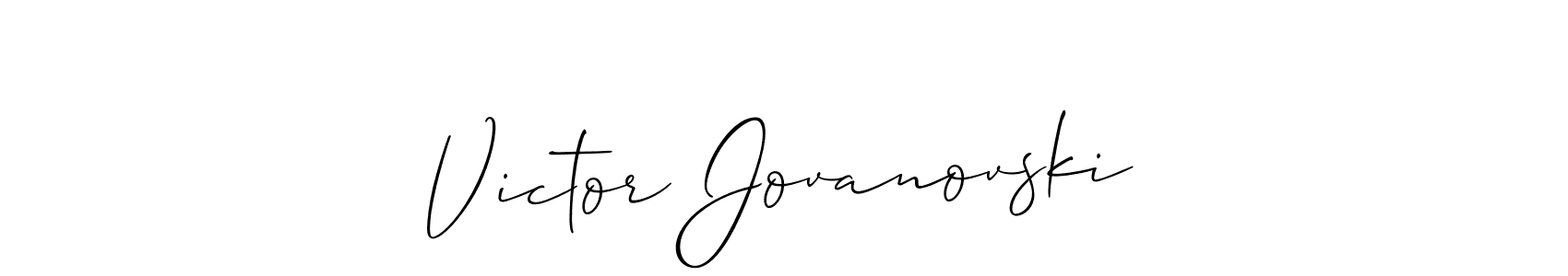 See photos of Victor Jovanovski official signature by Spectra . Check more albums & portfolios. Read reviews & check more about Allison_Script font. Victor Jovanovski signature style 2 images and pictures png