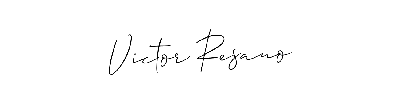 You can use this online signature creator to create a handwritten signature for the name Victor Resano. This is the best online autograph maker. Victor Resano signature style 2 images and pictures png
