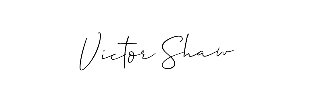 Make a beautiful signature design for name Victor Shaw. Use this online signature maker to create a handwritten signature for free. Victor Shaw signature style 2 images and pictures png