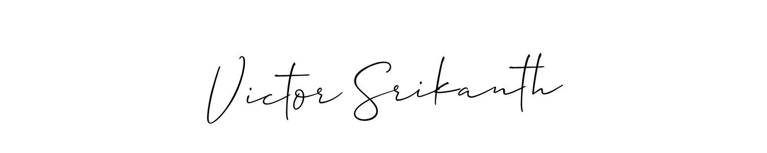 You can use this online signature creator to create a handwritten signature for the name Victor Srikanth. This is the best online autograph maker. Victor Srikanth signature style 2 images and pictures png