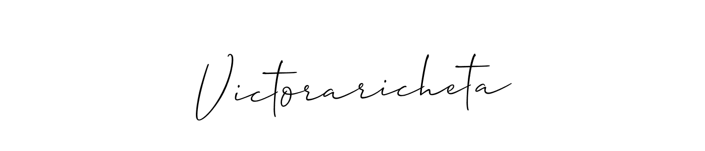 Here are the top 10 professional signature styles for the name Victoraricheta. These are the best autograph styles you can use for your name. Victoraricheta signature style 2 images and pictures png