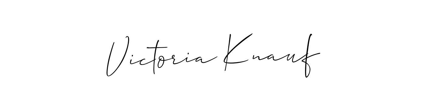 Similarly Allison_Script is the best handwritten signature design. Signature creator online .You can use it as an online autograph creator for name Victoria Knauf. Victoria Knauf signature style 2 images and pictures png