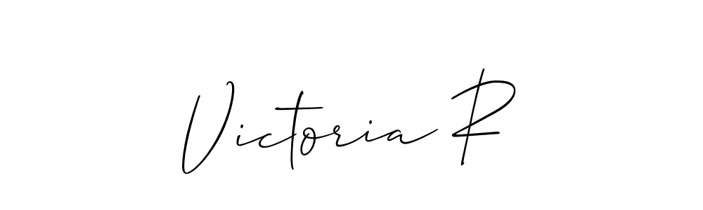 Make a short Victoria R signature style. Manage your documents anywhere anytime using Allison_Script. Create and add eSignatures, submit forms, share and send files easily. Victoria R signature style 2 images and pictures png