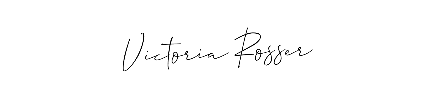 Best and Professional Signature Style for Victoria Rosser. Allison_Script Best Signature Style Collection. Victoria Rosser signature style 2 images and pictures png