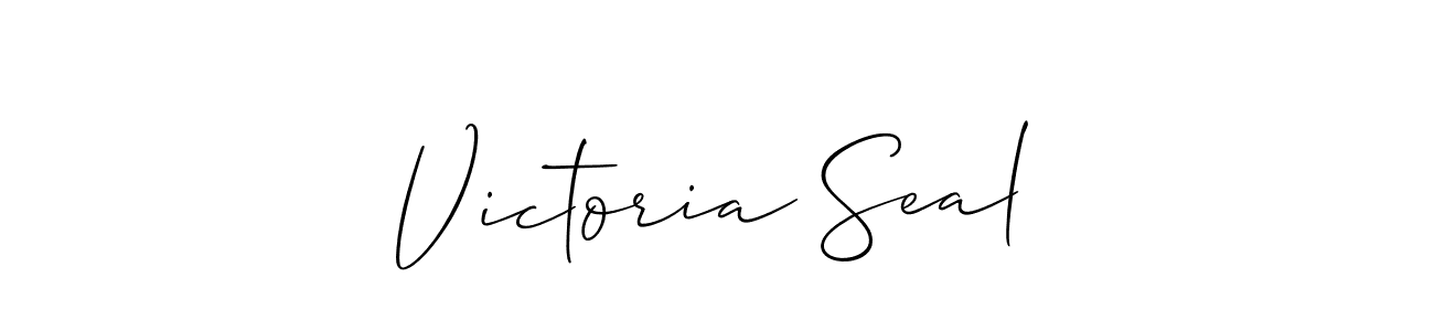 Make a short Victoria Seal signature style. Manage your documents anywhere anytime using Allison_Script. Create and add eSignatures, submit forms, share and send files easily. Victoria Seal signature style 2 images and pictures png