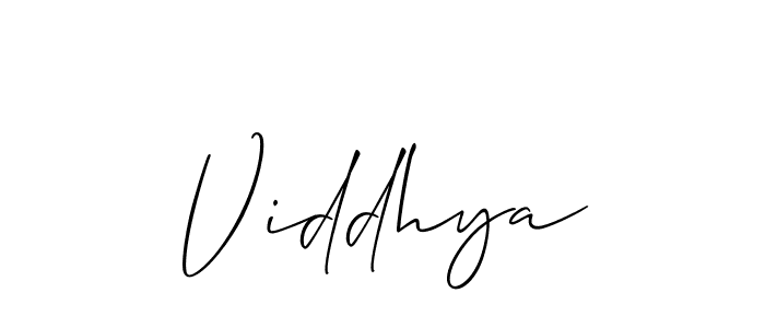 Similarly Allison_Script is the best handwritten signature design. Signature creator online .You can use it as an online autograph creator for name Viddhya. Viddhya signature style 2 images and pictures png