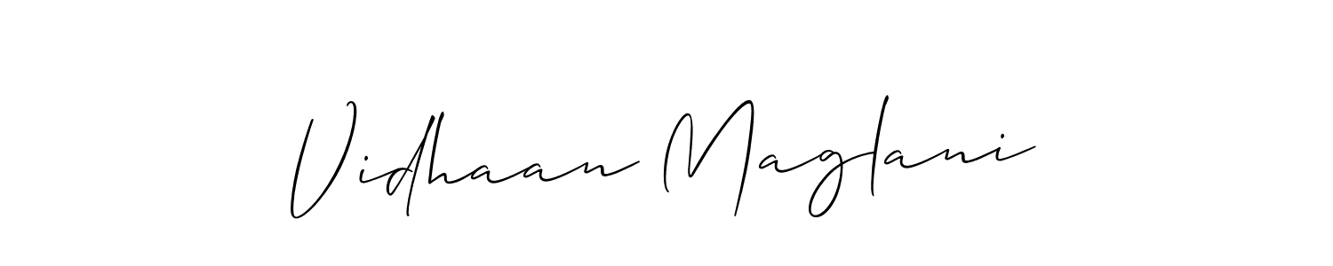 Once you've used our free online signature maker to create your best signature Allison_Script style, it's time to enjoy all of the benefits that Vidhaan Maglani name signing documents. Vidhaan Maglani signature style 2 images and pictures png