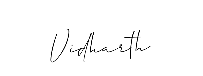 if you are searching for the best signature style for your name Vidharth. so please give up your signature search. here we have designed multiple signature styles  using Allison_Script. Vidharth signature style 2 images and pictures png