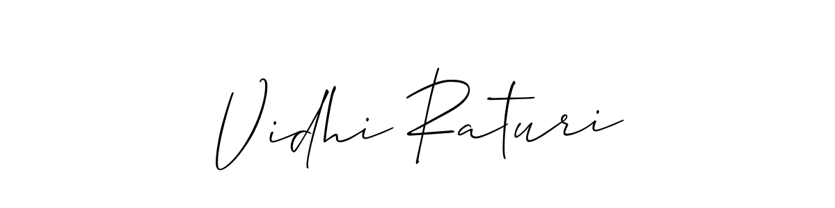 Make a beautiful signature design for name Vidhi Raturi. Use this online signature maker to create a handwritten signature for free. Vidhi Raturi signature style 2 images and pictures png