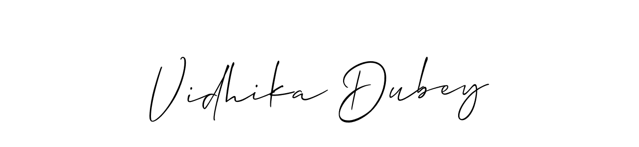 Once you've used our free online signature maker to create your best signature Allison_Script style, it's time to enjoy all of the benefits that Vidhika Dubey name signing documents. Vidhika Dubey signature style 2 images and pictures png