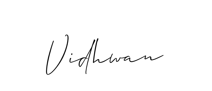 Make a short Vidhwan signature style. Manage your documents anywhere anytime using Allison_Script. Create and add eSignatures, submit forms, share and send files easily. Vidhwan signature style 2 images and pictures png