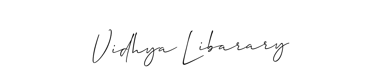 This is the best signature style for the Vidhya Libarary name. Also you like these signature font (Allison_Script). Mix name signature. Vidhya Libarary signature style 2 images and pictures png