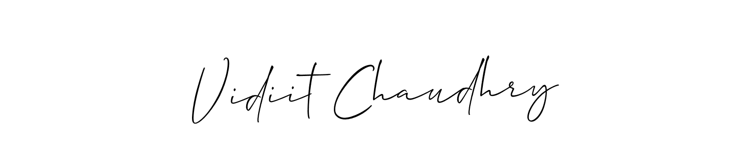 How to Draw Vidiit Chaudhry signature style? Allison_Script is a latest design signature styles for name Vidiit Chaudhry. Vidiit Chaudhry signature style 2 images and pictures png