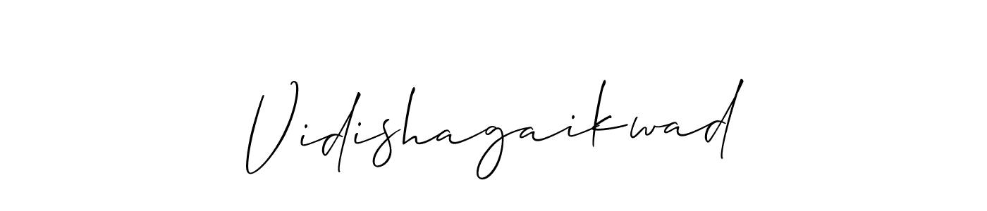 Once you've used our free online signature maker to create your best signature Allison_Script style, it's time to enjoy all of the benefits that Vidishagaikwad name signing documents. Vidishagaikwad signature style 2 images and pictures png
