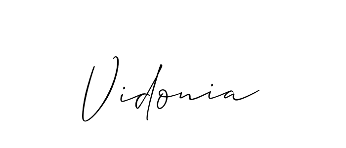 See photos of Vidonia official signature by Spectra . Check more albums & portfolios. Read reviews & check more about Allison_Script font. Vidonia signature style 2 images and pictures png