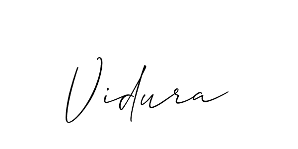 Once you've used our free online signature maker to create your best signature Allison_Script style, it's time to enjoy all of the benefits that Vidura name signing documents. Vidura signature style 2 images and pictures png