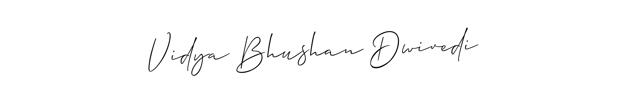 Also You can easily find your signature by using the search form. We will create Vidya Bhushan Dwivedi name handwritten signature images for you free of cost using Allison_Script sign style. Vidya Bhushan Dwivedi signature style 2 images and pictures png
