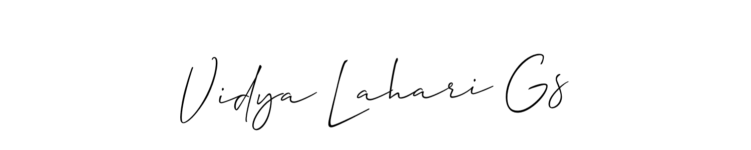 Here are the top 10 professional signature styles for the name Vidya Lahari Gs. These are the best autograph styles you can use for your name. Vidya Lahari Gs signature style 2 images and pictures png