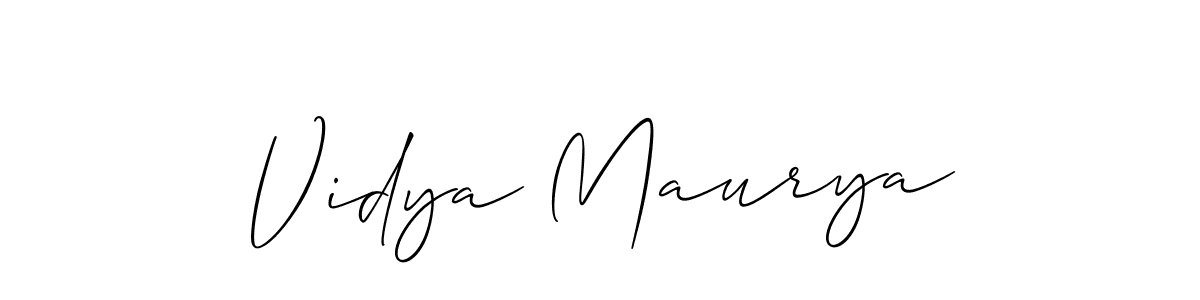 You can use this online signature creator to create a handwritten signature for the name Vidya Maurya. This is the best online autograph maker. Vidya Maurya signature style 2 images and pictures png
