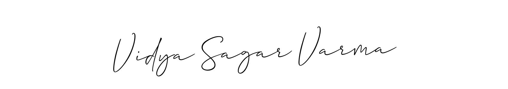Here are the top 10 professional signature styles for the name Vidya Sagar Varma. These are the best autograph styles you can use for your name. Vidya Sagar Varma signature style 2 images and pictures png