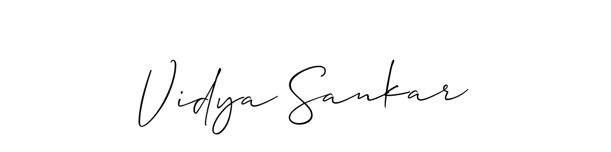 Check out images of Autograph of Vidya Sankar name. Actor Vidya Sankar Signature Style. Allison_Script is a professional sign style online. Vidya Sankar signature style 2 images and pictures png