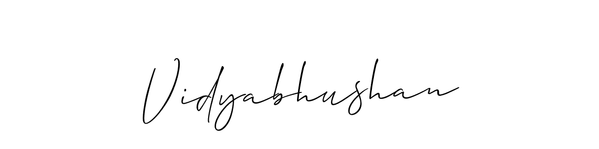 Best and Professional Signature Style for Vidyabhushan. Allison_Script Best Signature Style Collection. Vidyabhushan signature style 2 images and pictures png