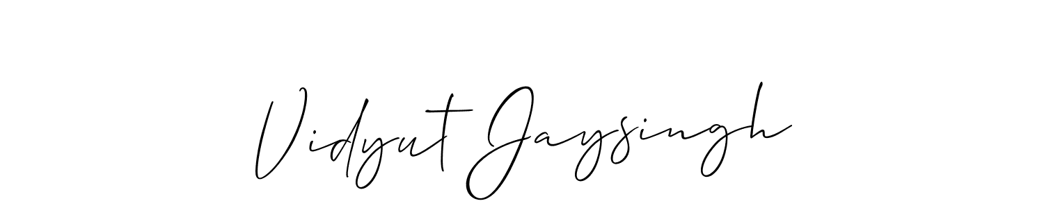 Once you've used our free online signature maker to create your best signature Allison_Script style, it's time to enjoy all of the benefits that Vidyut Jaysingh name signing documents. Vidyut Jaysingh signature style 2 images and pictures png