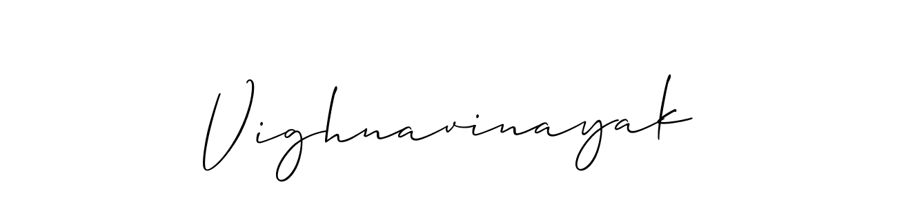 Allison_Script is a professional signature style that is perfect for those who want to add a touch of class to their signature. It is also a great choice for those who want to make their signature more unique. Get Vighnavinayak name to fancy signature for free. Vighnavinayak signature style 2 images and pictures png
