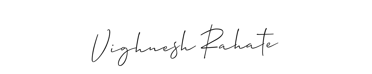 Check out images of Autograph of Vighnesh Rahate name. Actor Vighnesh Rahate Signature Style. Allison_Script is a professional sign style online. Vighnesh Rahate signature style 2 images and pictures png