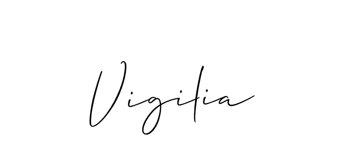 Once you've used our free online signature maker to create your best signature Allison_Script style, it's time to enjoy all of the benefits that Vigilia name signing documents. Vigilia signature style 2 images and pictures png