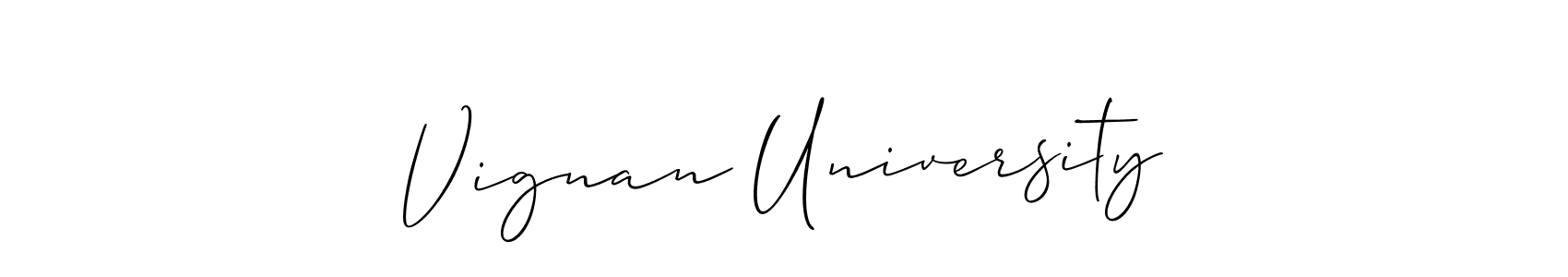 You can use this online signature creator to create a handwritten signature for the name Vignan University. This is the best online autograph maker. Vignan University signature style 2 images and pictures png