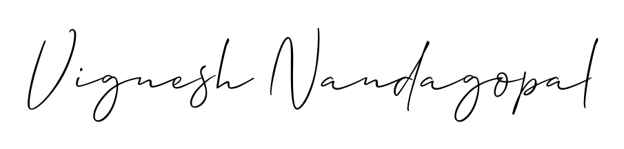 Achieve flawless digital penmanship with Vignesh Nandagopal name in Allison_Script font. The perfect tool for creating online signatures. Vignesh Nandagopal signature style 2 images and pictures png