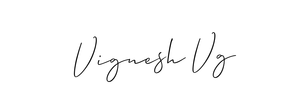 You can use this online signature creator to create a handwritten signature for the name Vignesh Vg. This is the best online autograph maker. Vignesh Vg signature style 2 images and pictures png