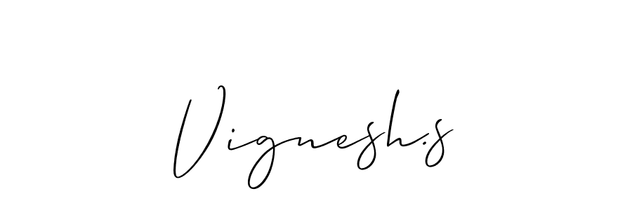 Check out images of Autograph of Vignesh.s name. Actor Vignesh.s Signature Style. Allison_Script is a professional sign style online. Vignesh.s signature style 2 images and pictures png